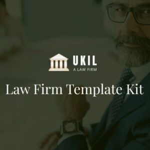 Ukil - Template Kit para firmas de abogados