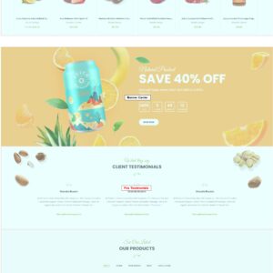Amino – Tema PrestaShop para organico