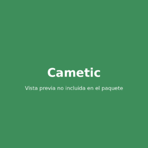 Cametic – Tema Shopify para belleza y cosmetica