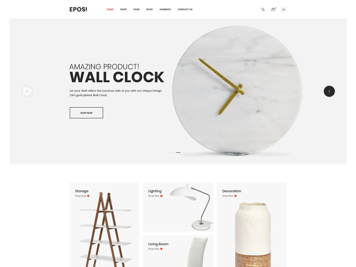 Eposi – Tema de WordPress para minimalista