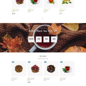 Matea – Tema Shopify para organico y te