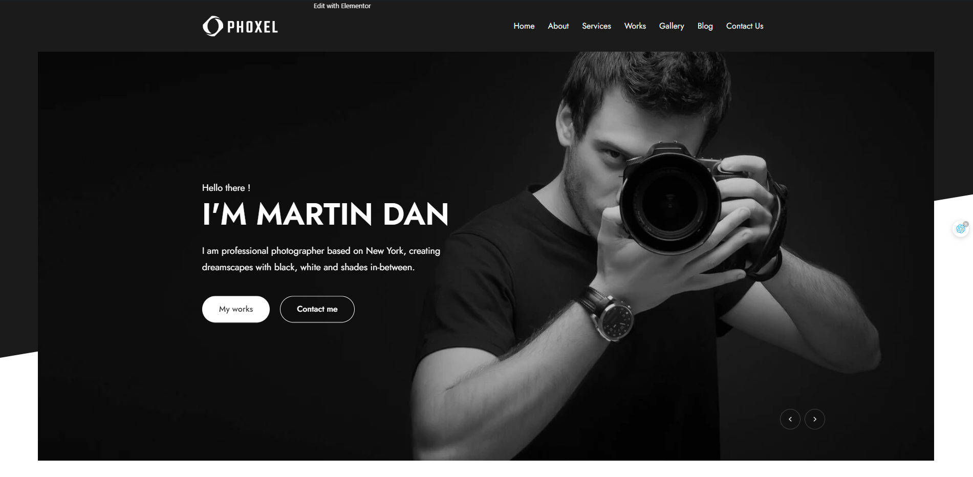 Phoxel – Tema de WordPress para fotografía y portafolio