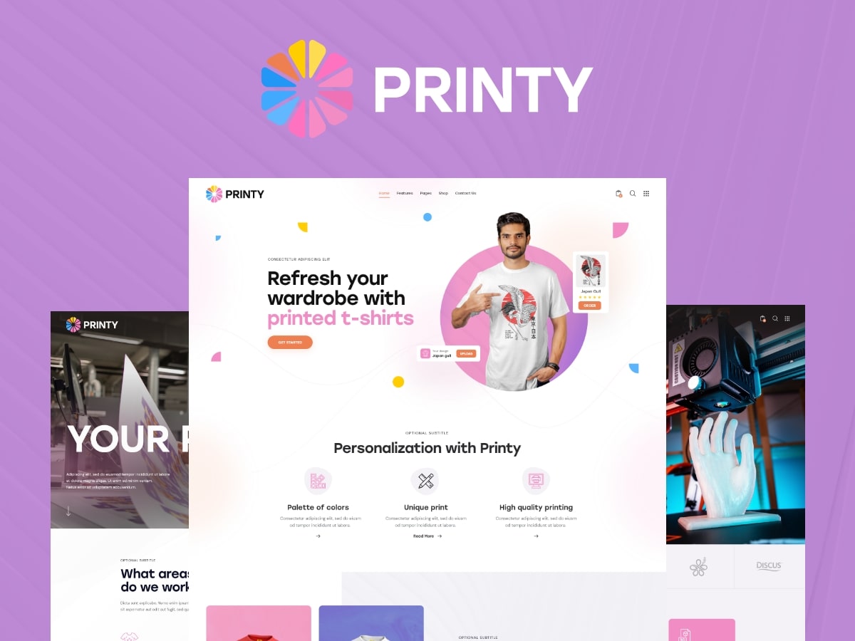 Printy – Tema de WordPress multipropósito