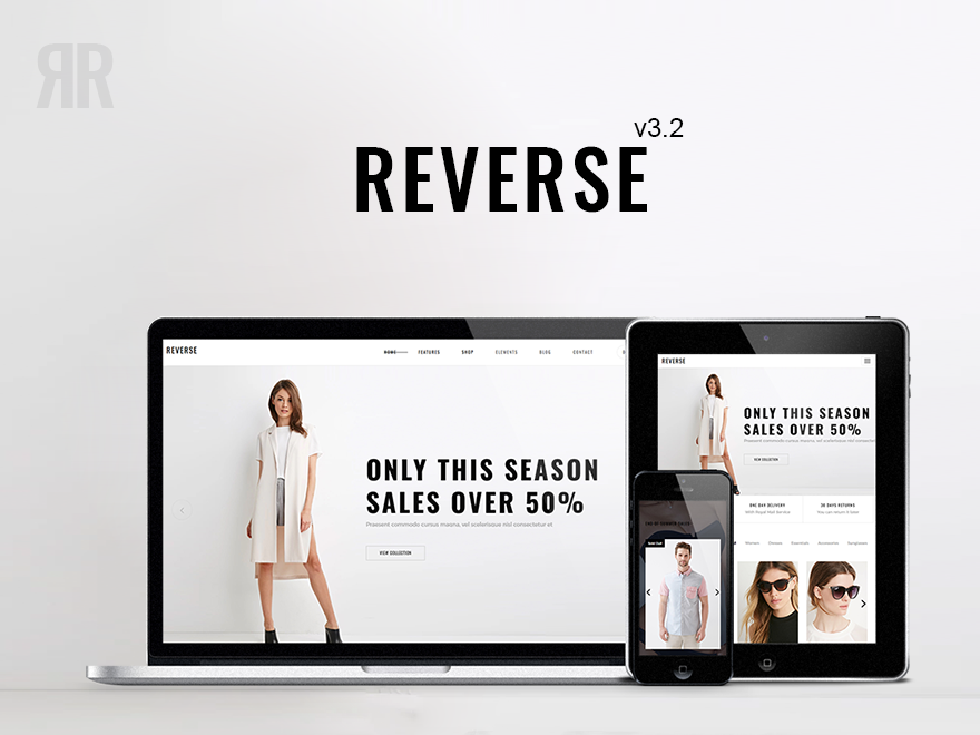 Reverse – Tema de WordPress para shopping