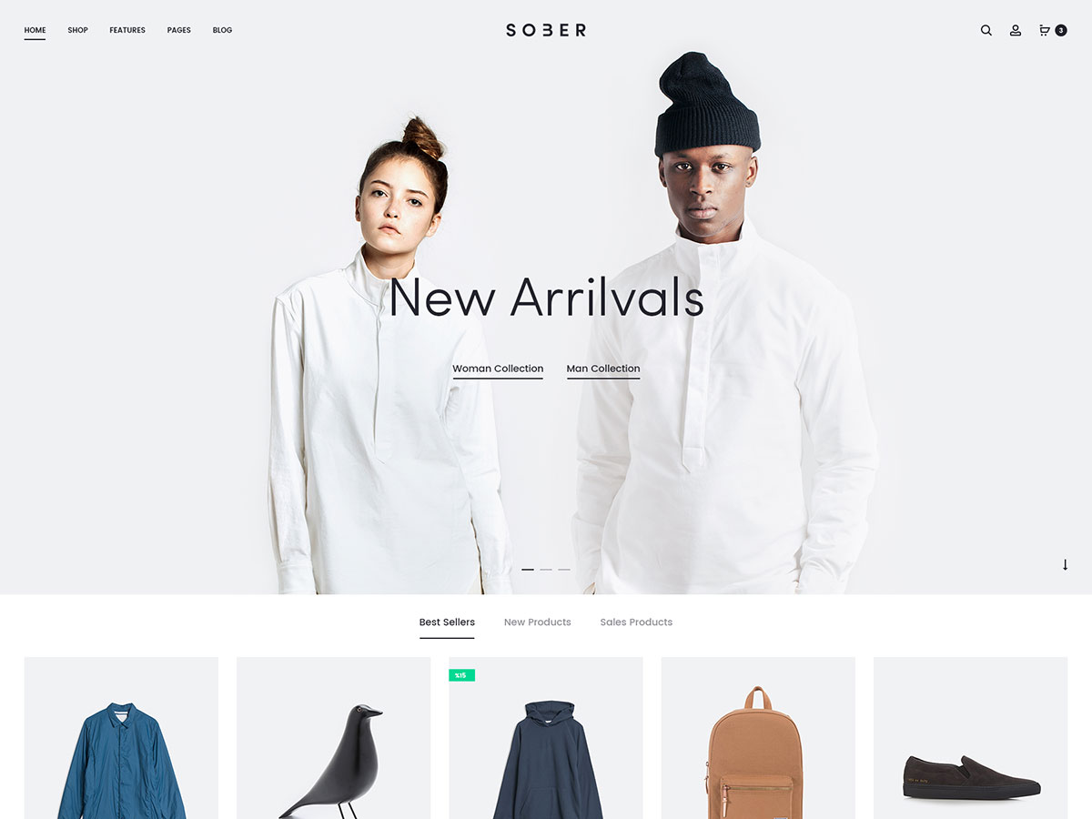 Sober – Tema de WordPress multipropósito