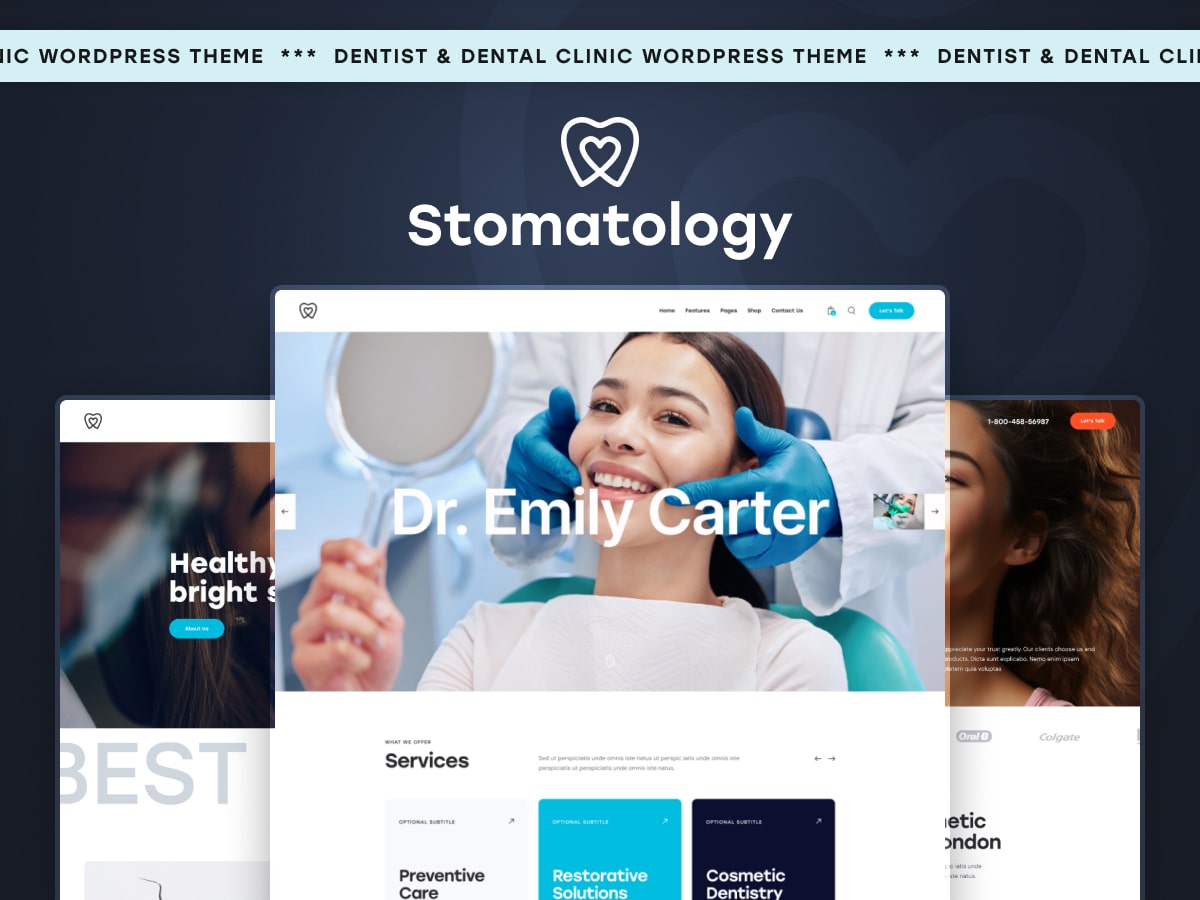 Stomatology – Tema de WordPress multipropósito