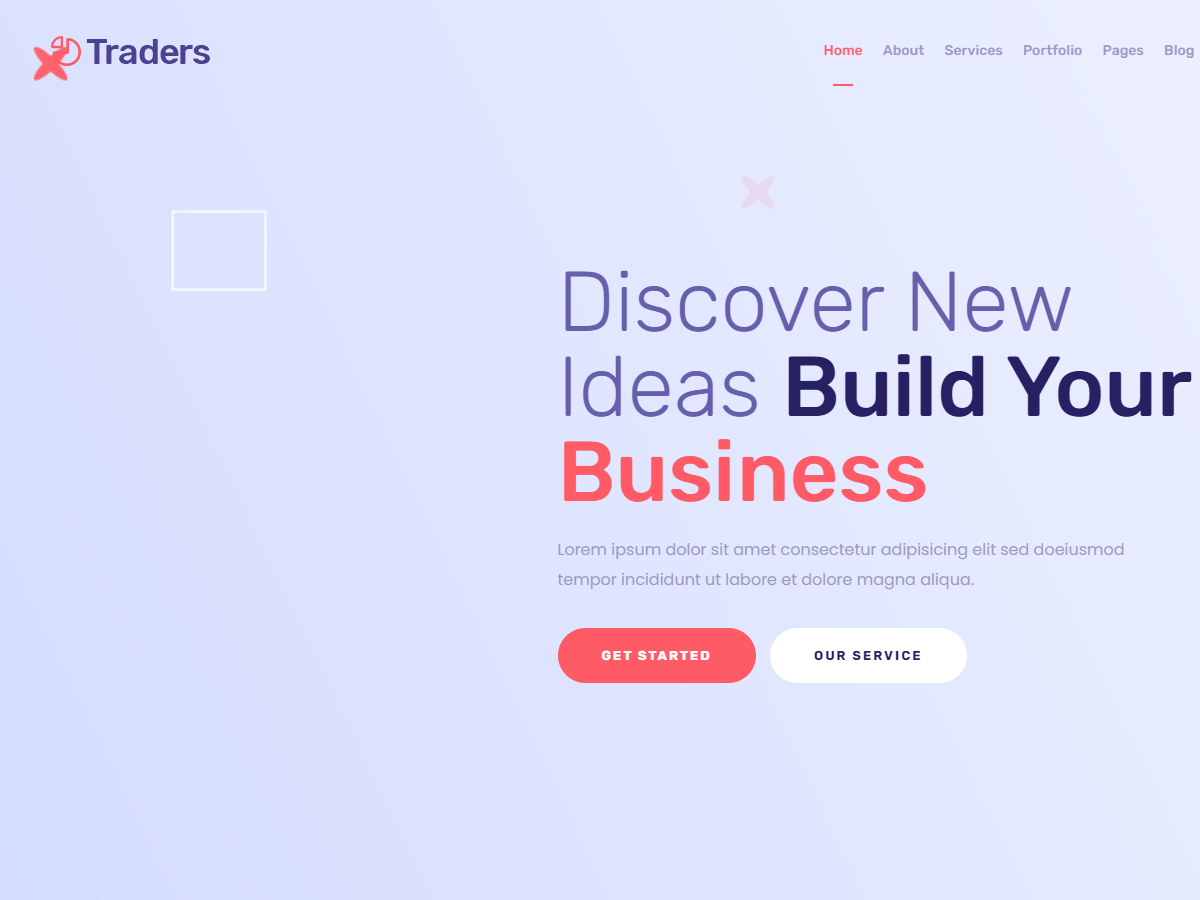 Traders – Tema de WordPress para digital y marketing y agencia